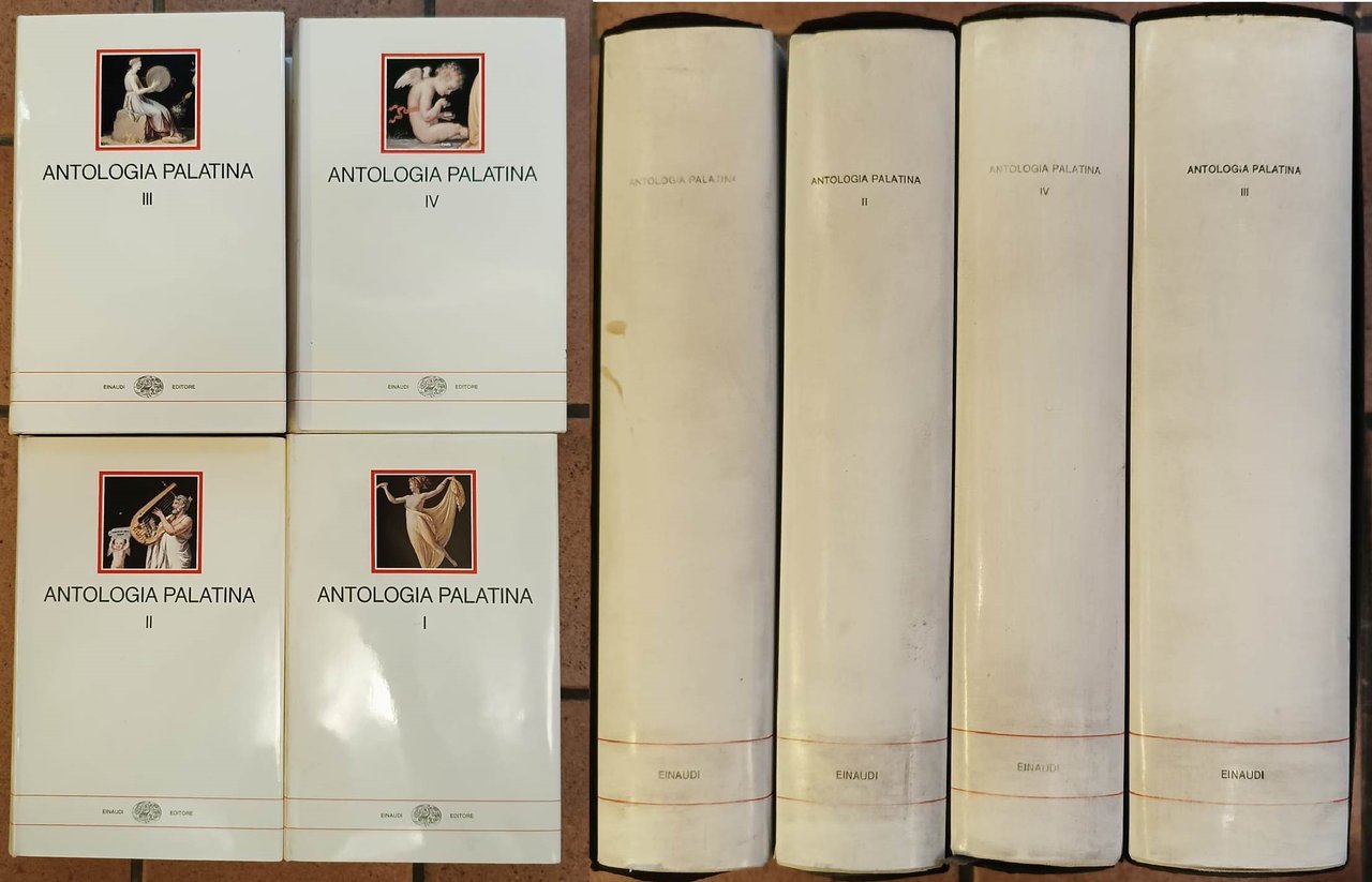Antologia Palatina.Volume primo. Libri I - VI. Volume secondo. Libri …