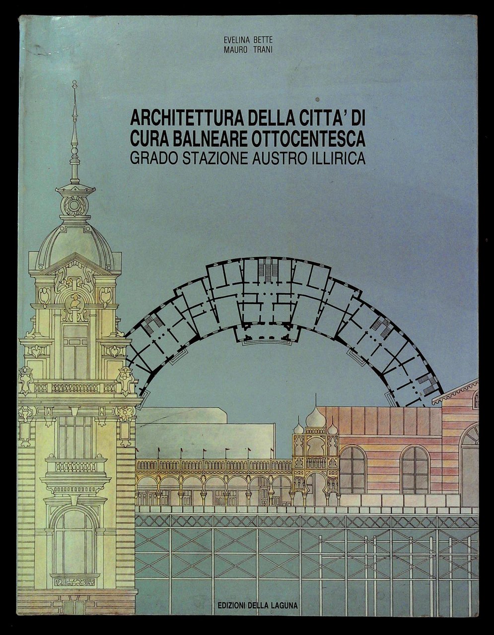 Architettura della città di cura balneare ottocentesca Grado stazione austro … | Immagine principale