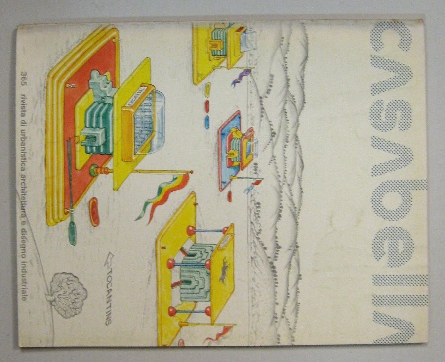 Casabella Rivista di urbanistica architettura disegno industriale. N° 365 1972