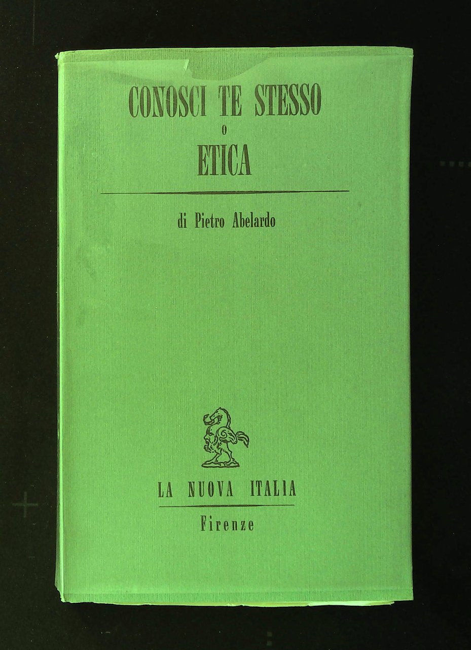 Conosci te stesso o Etica