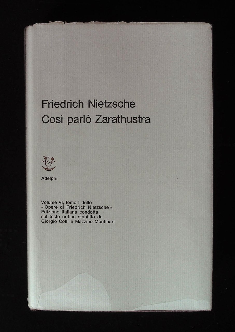 Così parlò Zarathustra