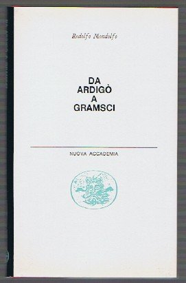 Da Ardigò a Gramsci