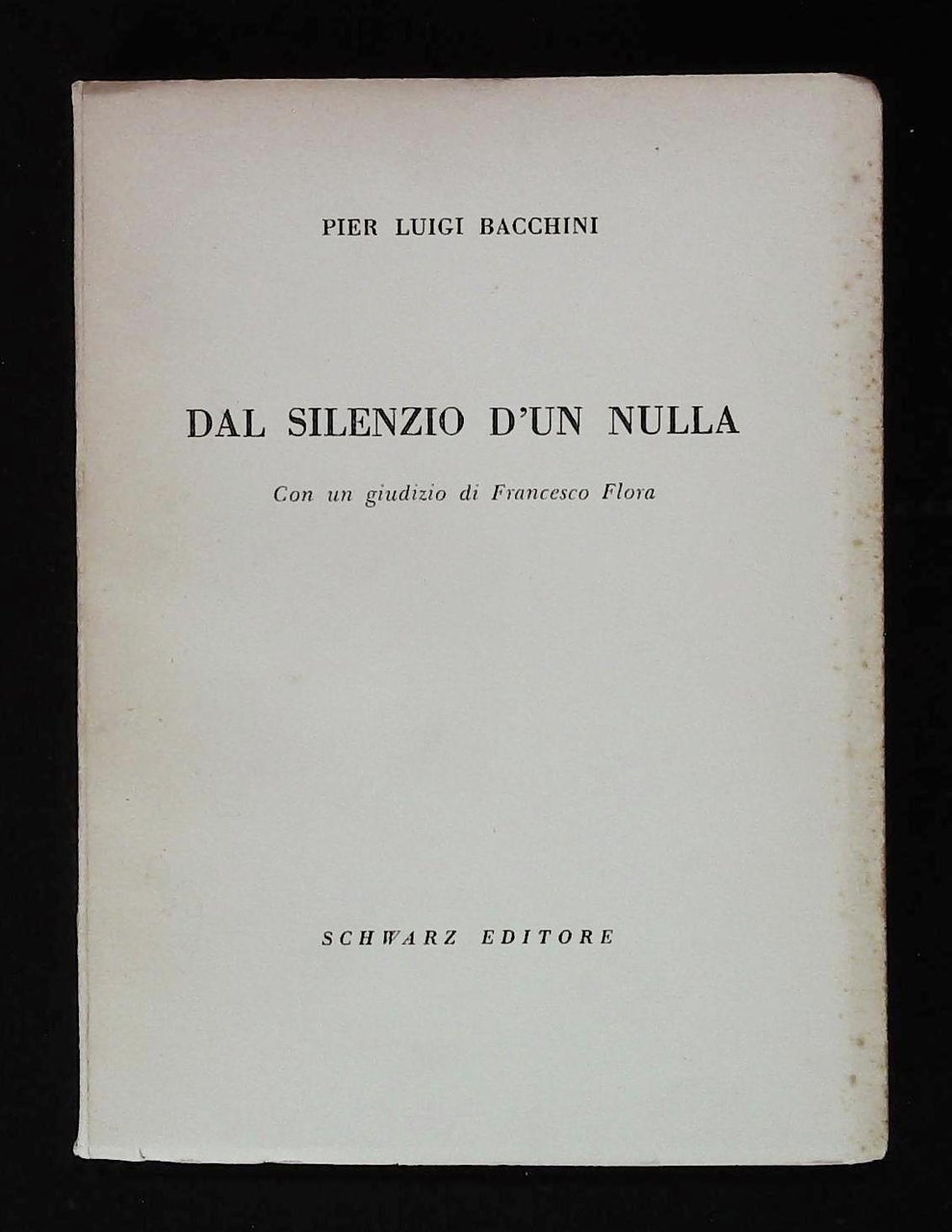 Dal silenzio d'un nulla | Immagine principale