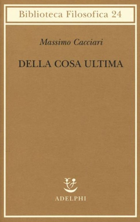 Della cosa ultima
