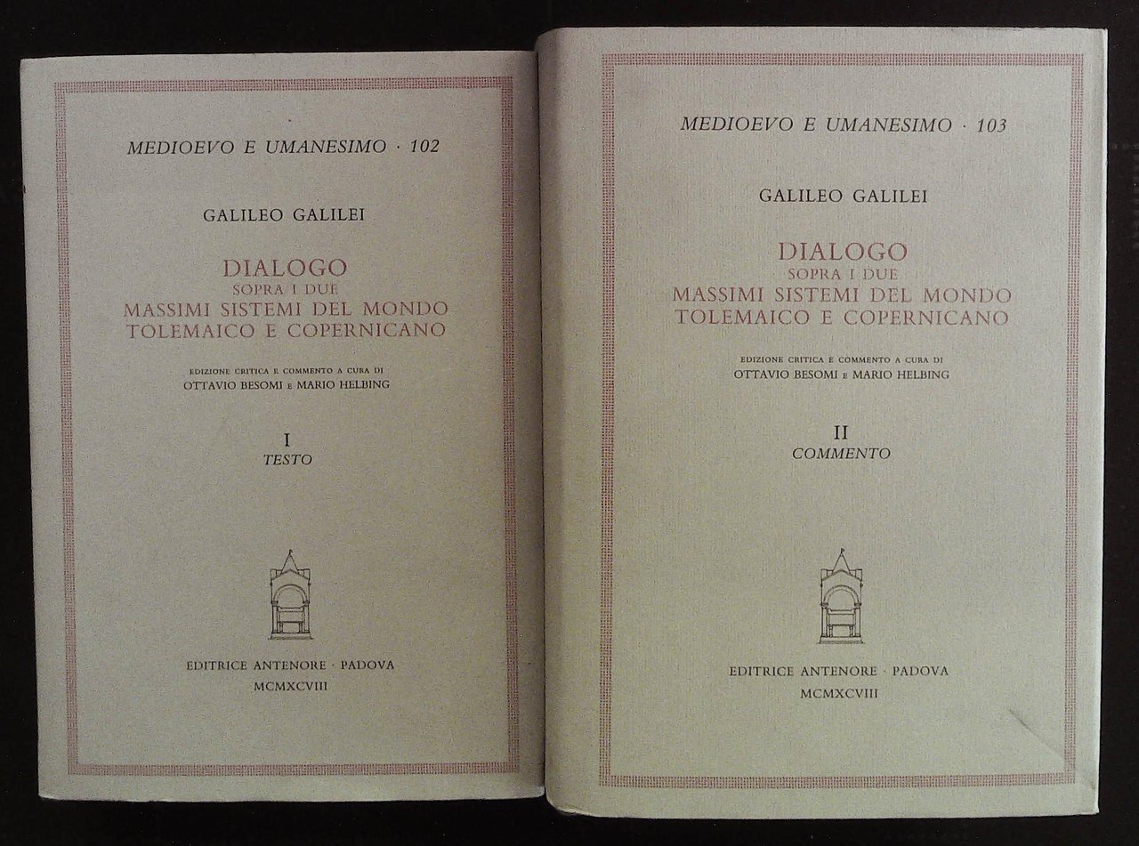 Dialogo sopra i due massimi sistemi del mondo tolemaico e …