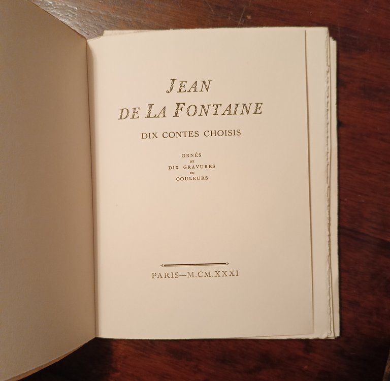 Dix contes choisis. Orné de dix gravures en couleurs.