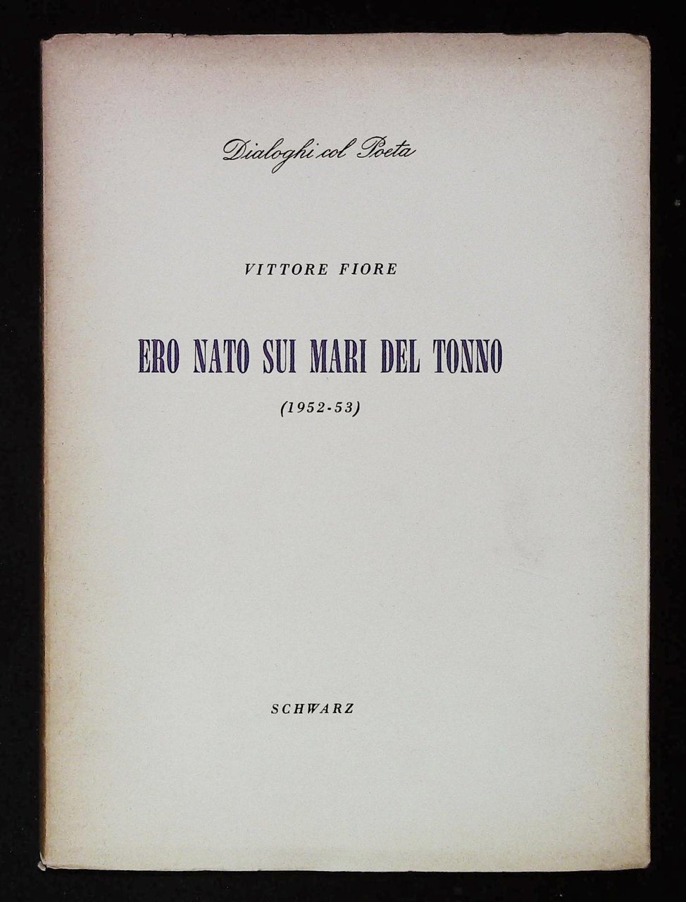 Ero nato sui mari del tonno (1952-53) | Immagine principale