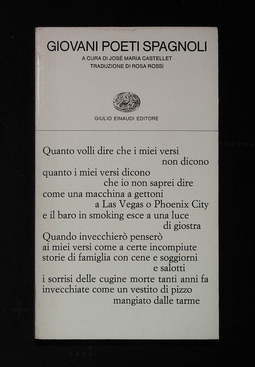 Giovani poeti spagnoli