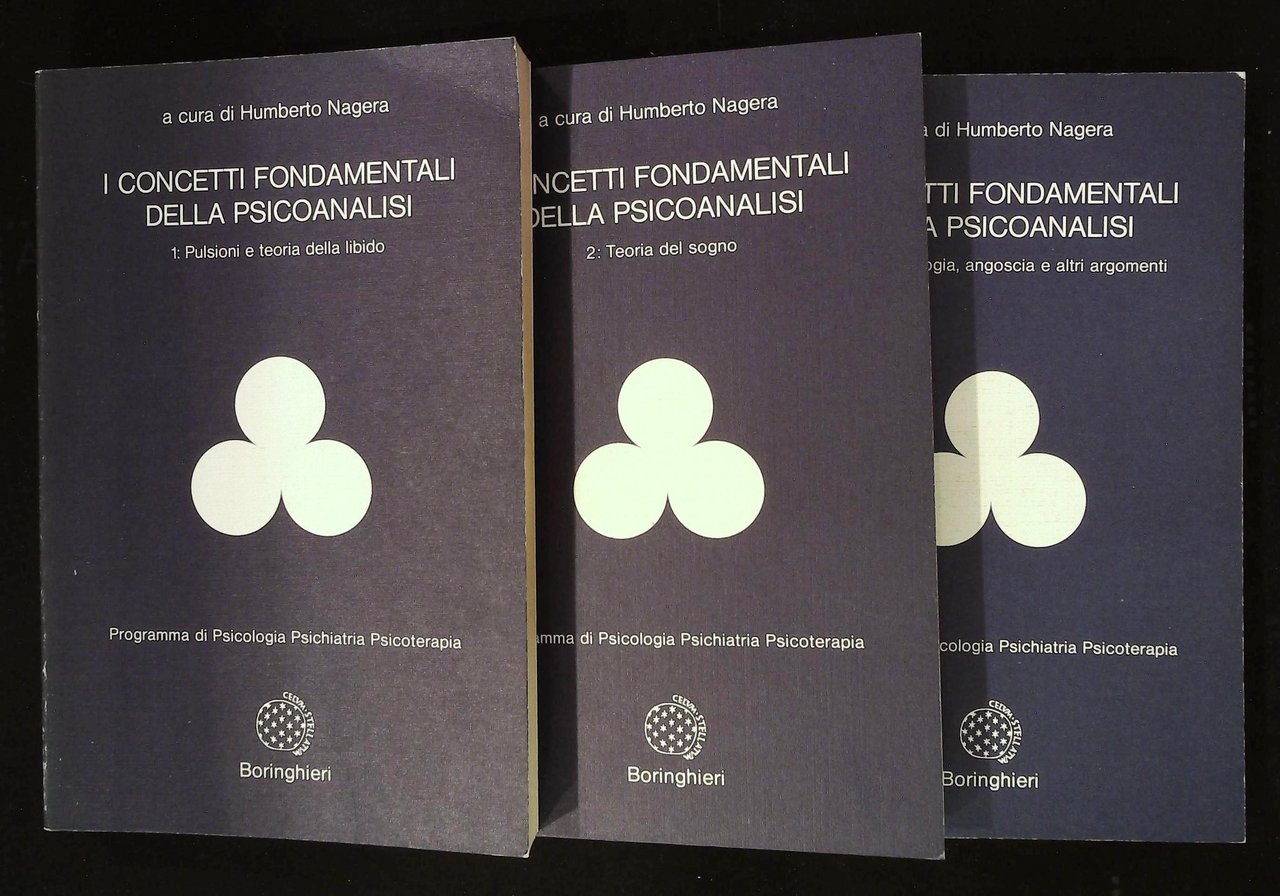 I concetti fondamentali della psicoanalisi. Tre volumi | Immagine principale
