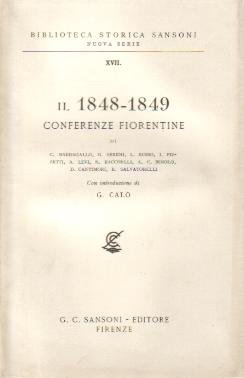 Il 1848 - 1849 Conferenze fiorentine