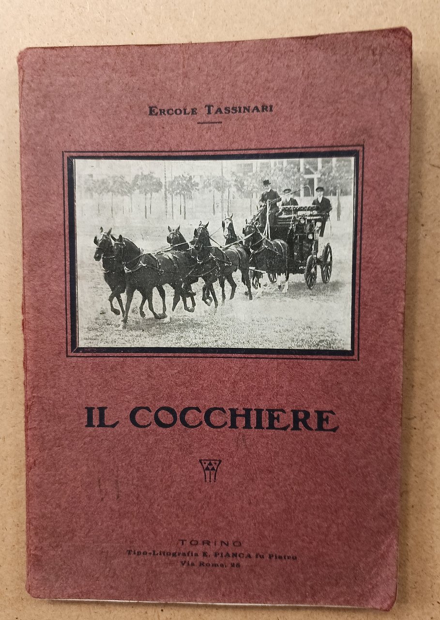 Il Cocchiere. E' larte di guidare da uno a dodici …