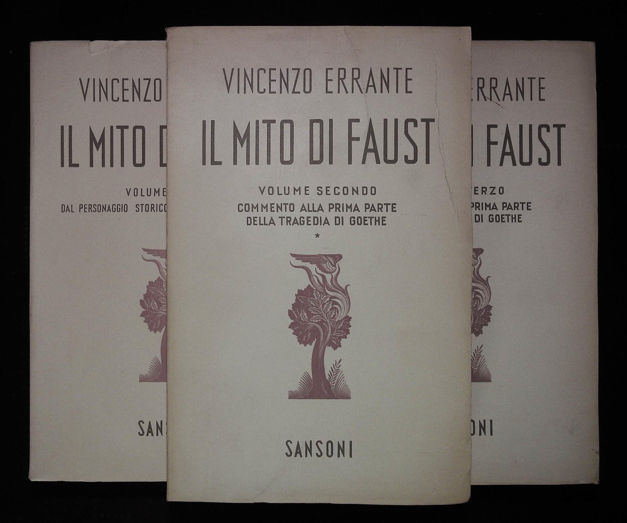 Il mito di Faust. Tre volumi