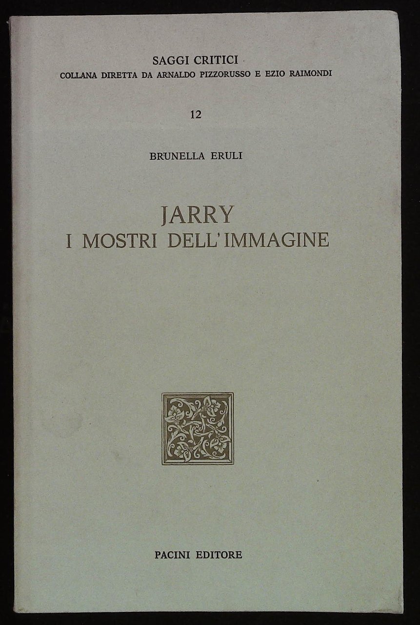 Jarry. I mostri dell'immagine