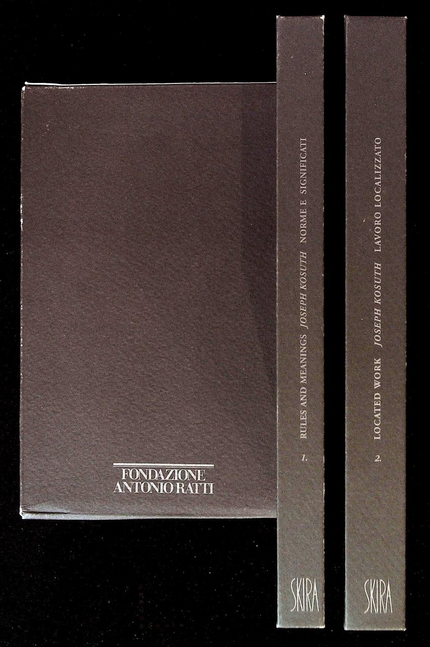 Joseph Kosuth. Norme e Significati / Rules and Meanings. Visiting … | Immagine principale