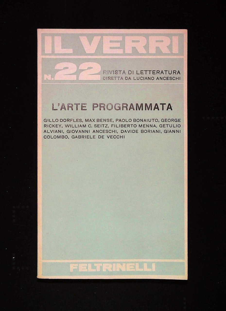 L'arte programmata