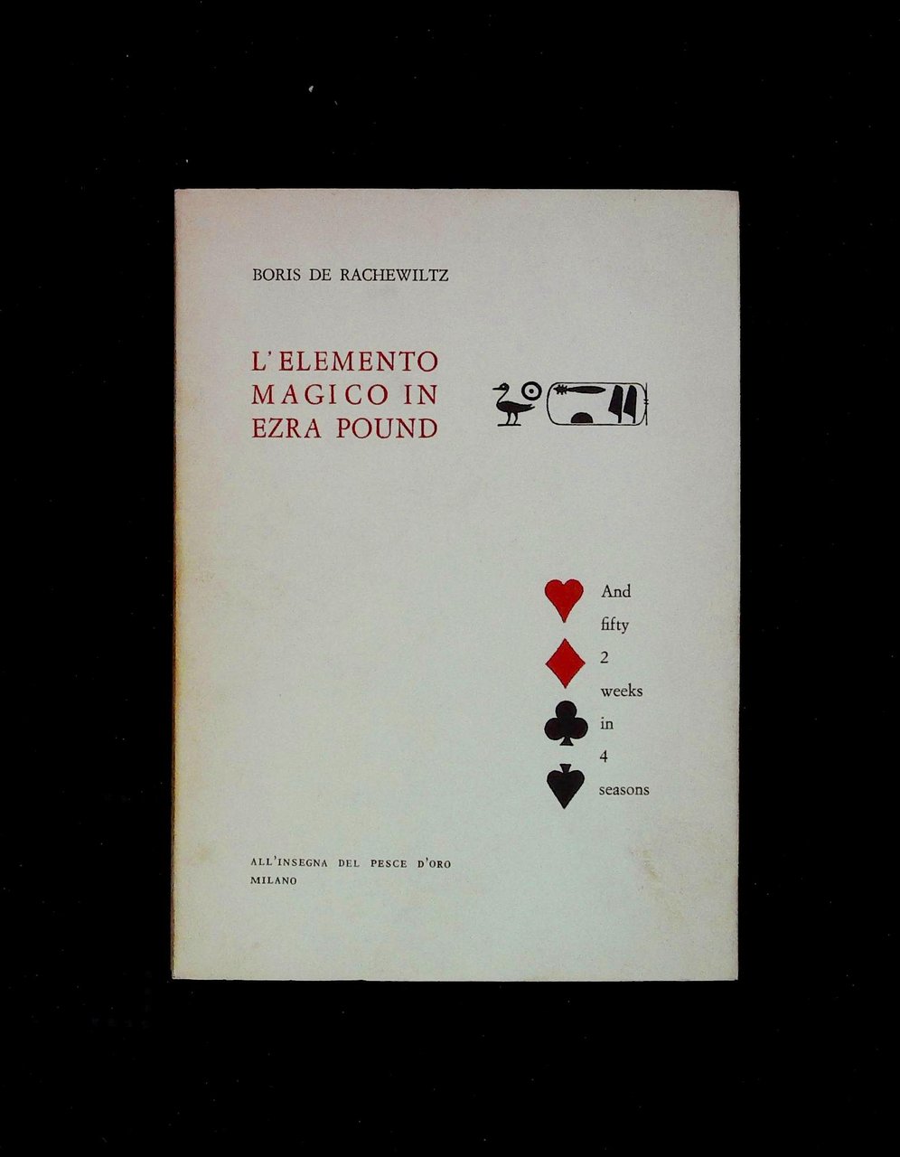 L'elemento magico in Ezra Pound