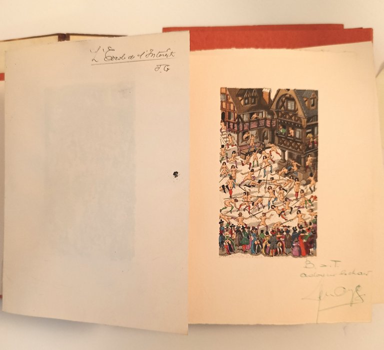 L'escole de l'interest et L'université d'amour. Les Cabarets de Paris. …