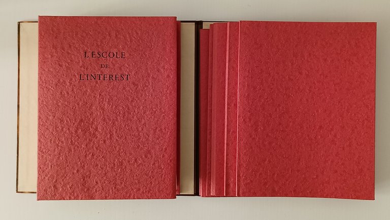 L'escole de l'interest et L'université d'amour. Les Cabarets de Paris. …