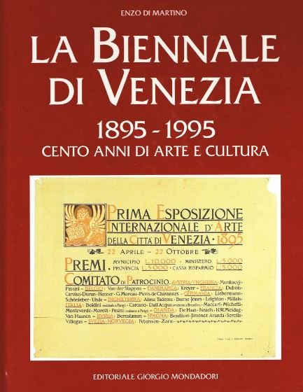 La Biennale di Venezia 1895 1995 Cento anni di cultura