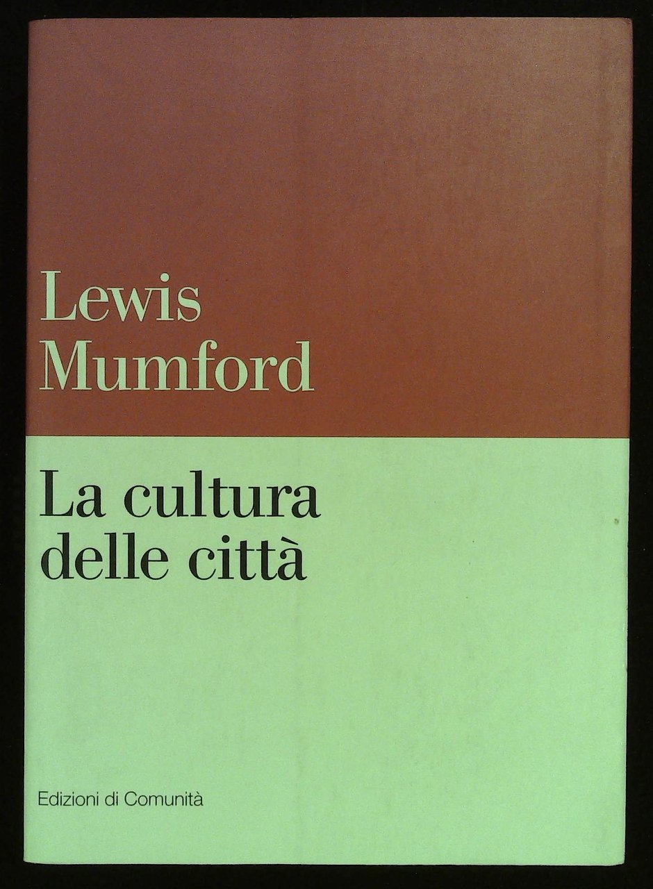 La cultura delle città