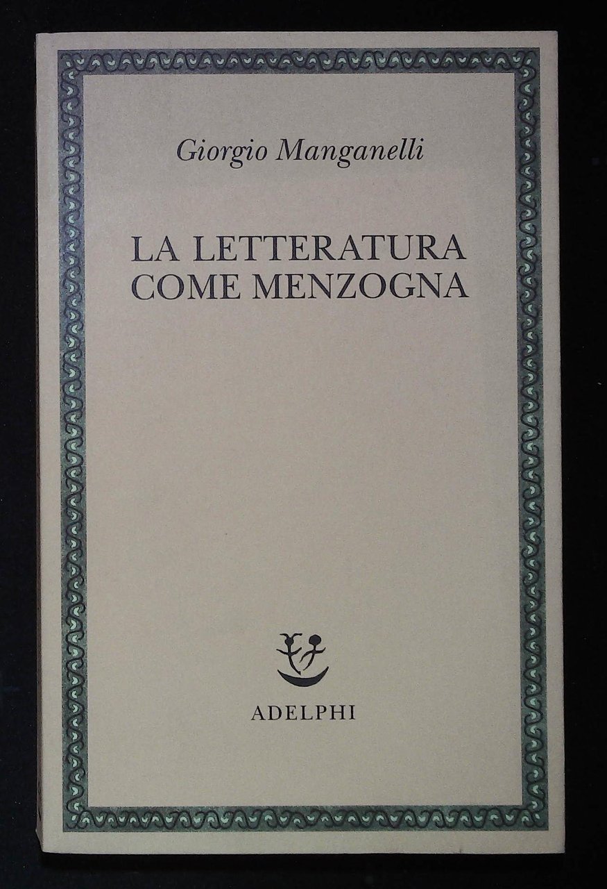 La letteratura come menzogna