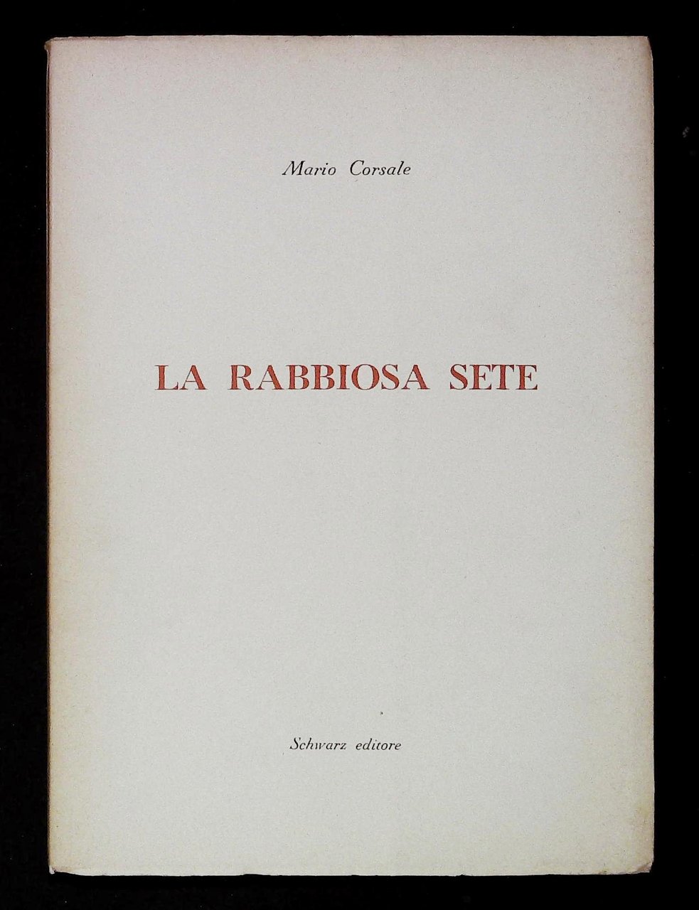 La rabbiosa sete | Immagine principale