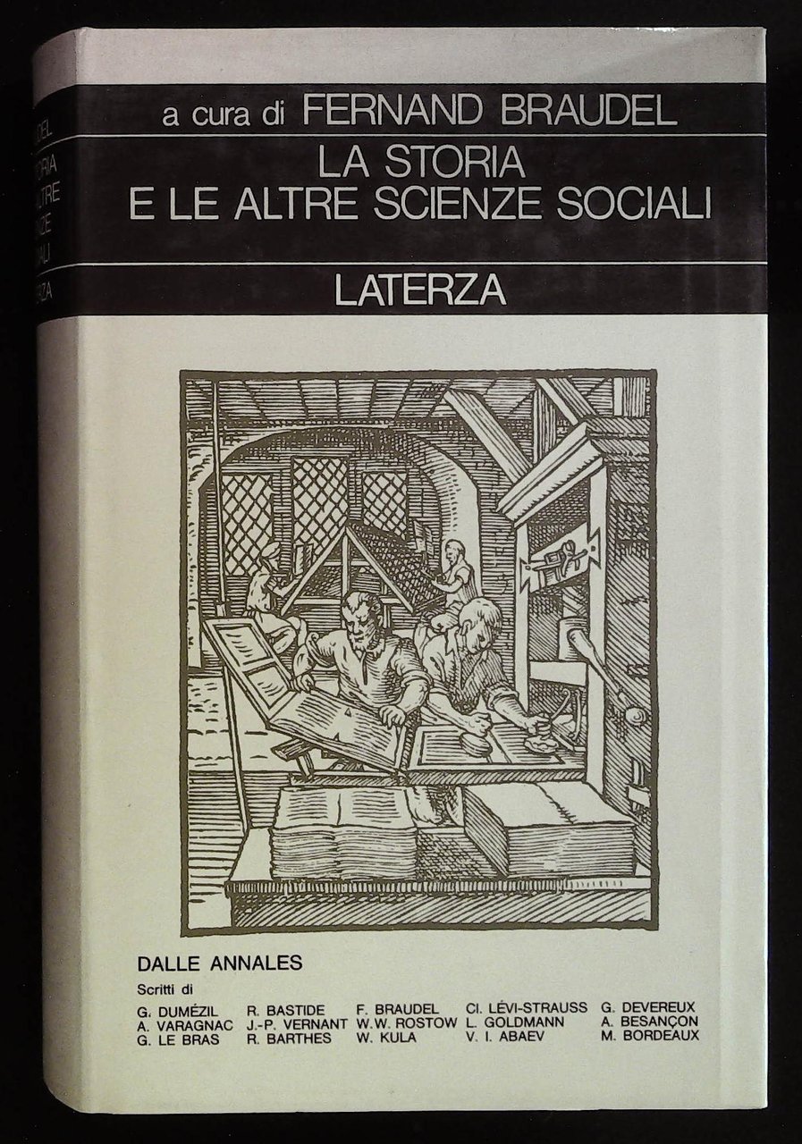 La storia e le altre scienze sociali