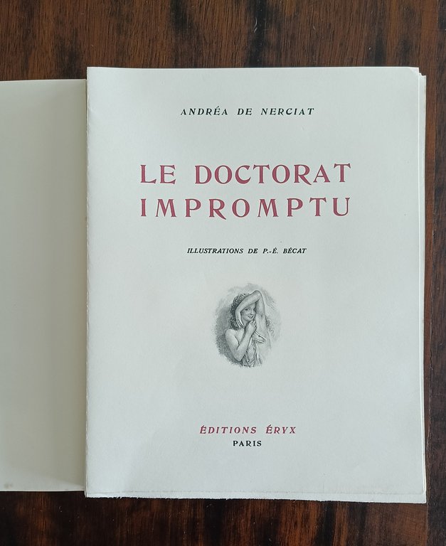 Le doctorat impromptu