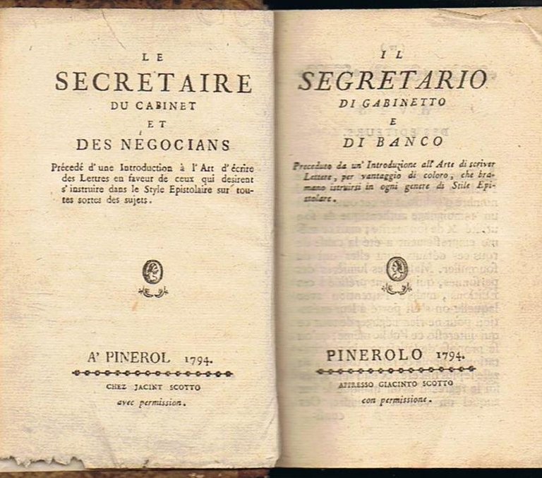 Le secretaire de cabinet et des negocians. Précédé d une …