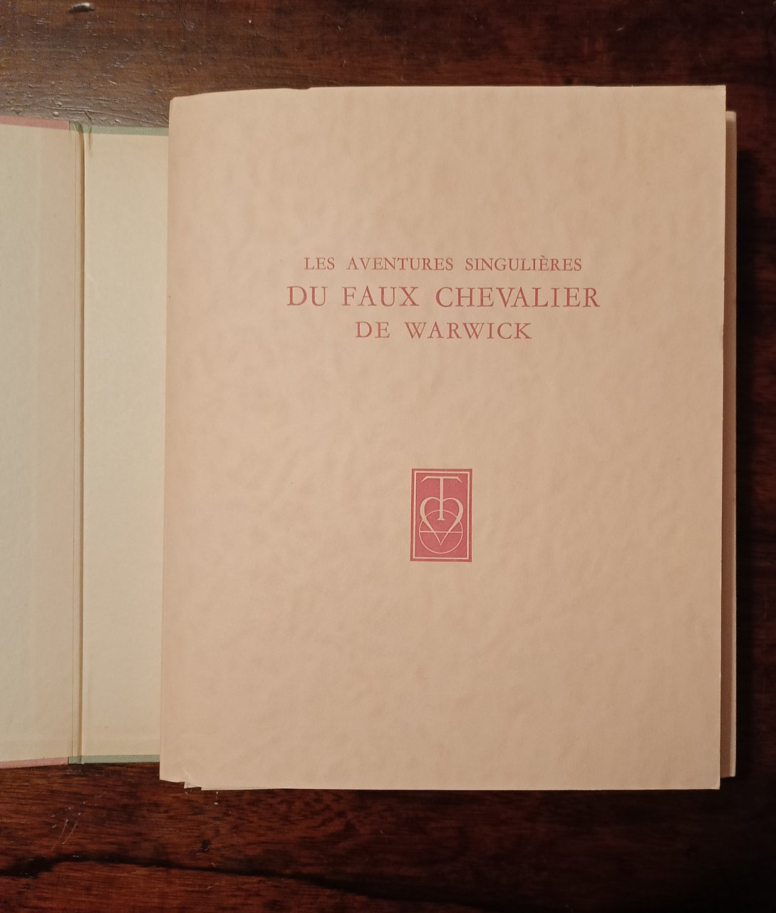 Les aventures singulières du faux chevalier Warwick