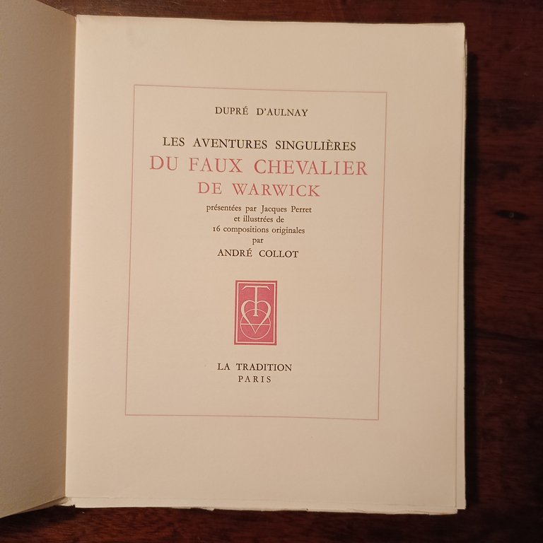 Les aventures singulières du faux chevalier Warwick