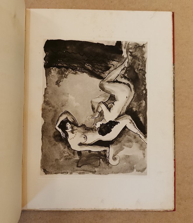Les Fleurs du mal, pièces condamnées. Dessins au lavis par …