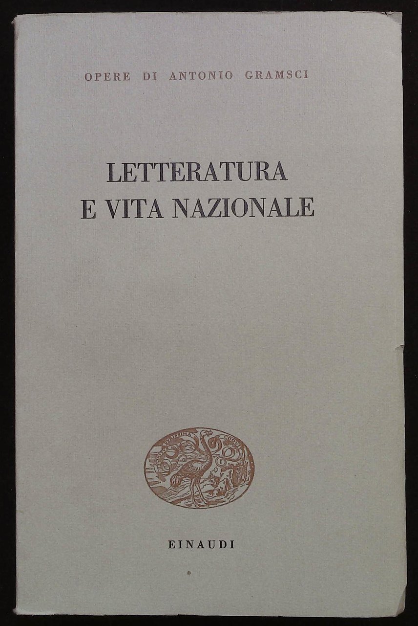 Letteratura e vita nazionale