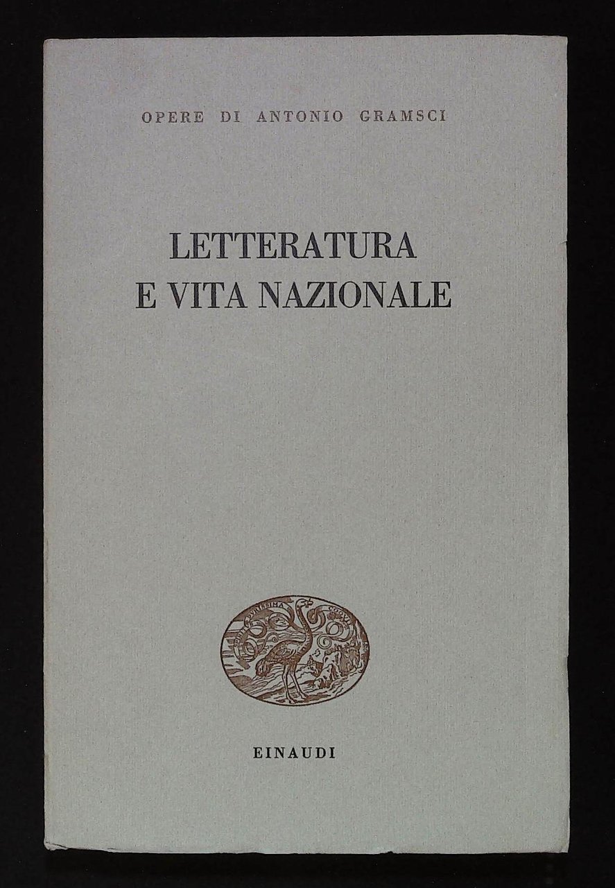 Letteratura e vita nazionale