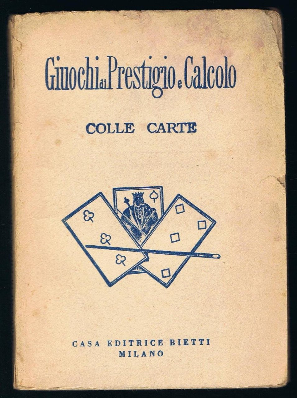 Manuale dei giuochi di prestigio e calcolo colle carte con …