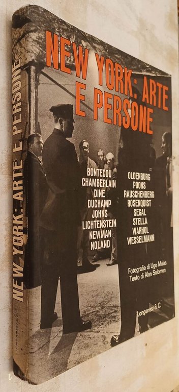 New York: Arte e persone Con dedica di Mulas e …
