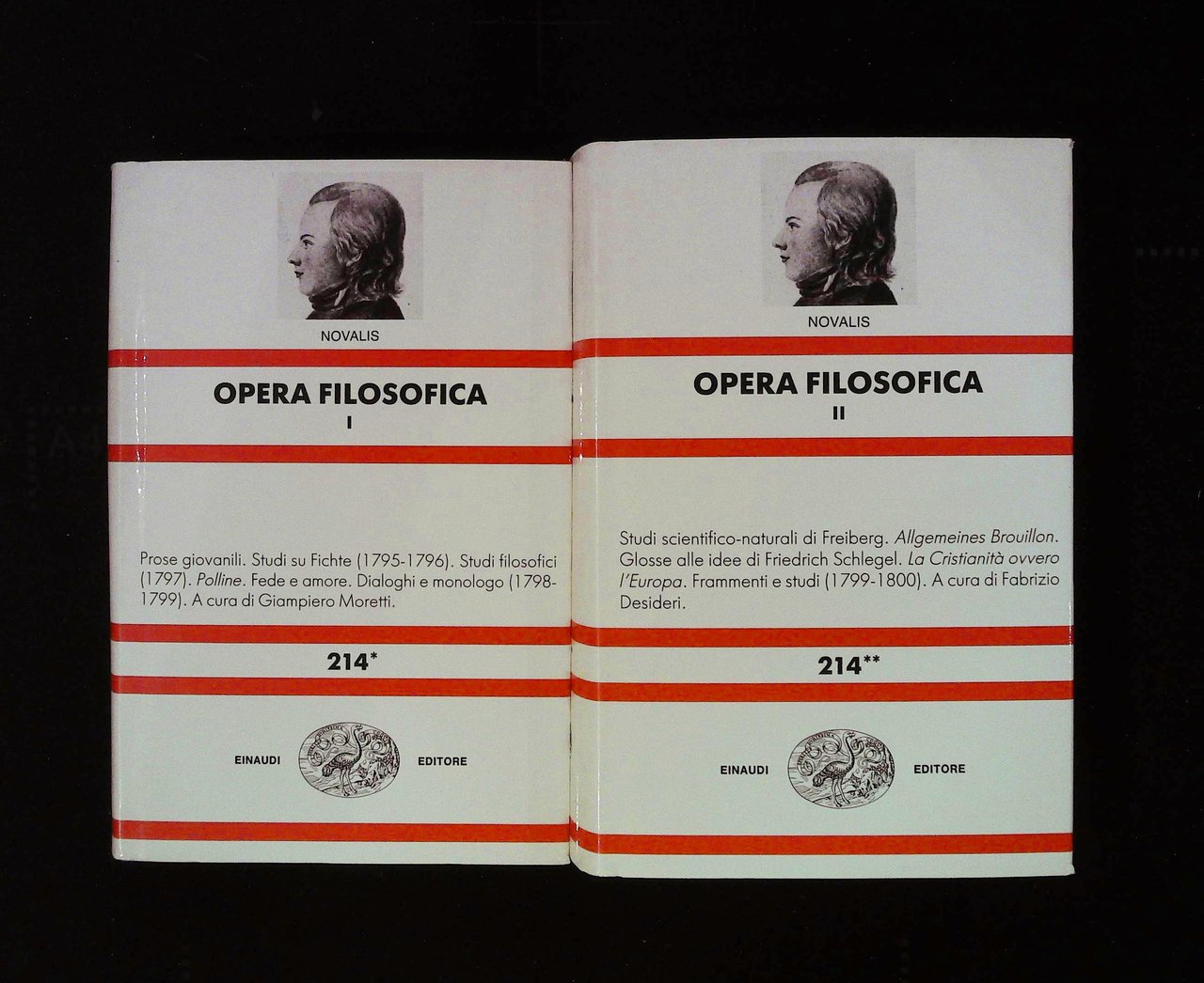 Opera filosofica. Due volumi. Coll. NUE
