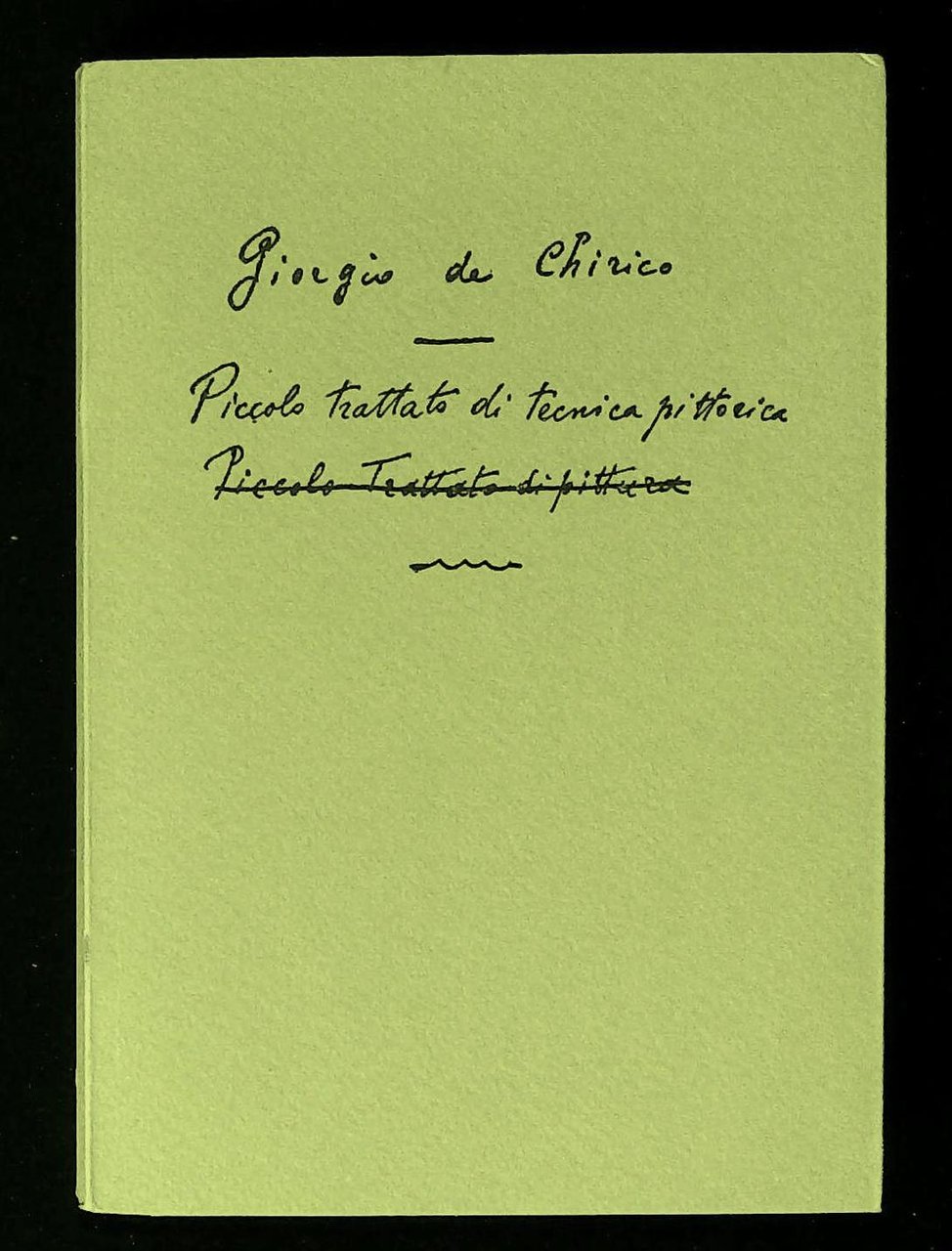 Piccolo trattato di tecnica pittorica