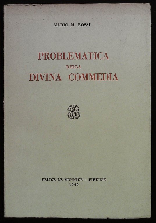 Problematica della Divina Commedia