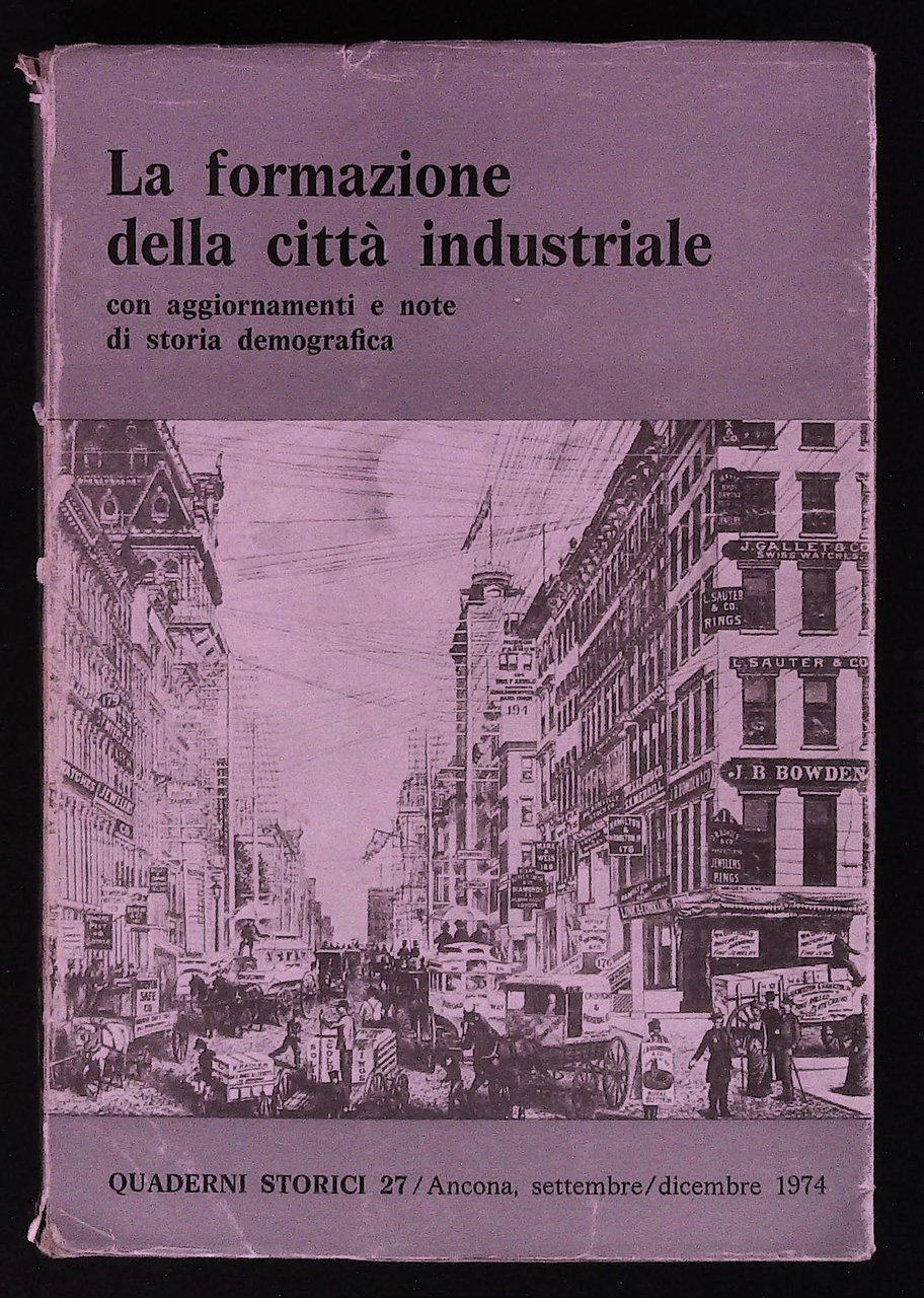 Quaderni storici n° 27. La formazione della città industriale on … | Immagine principale