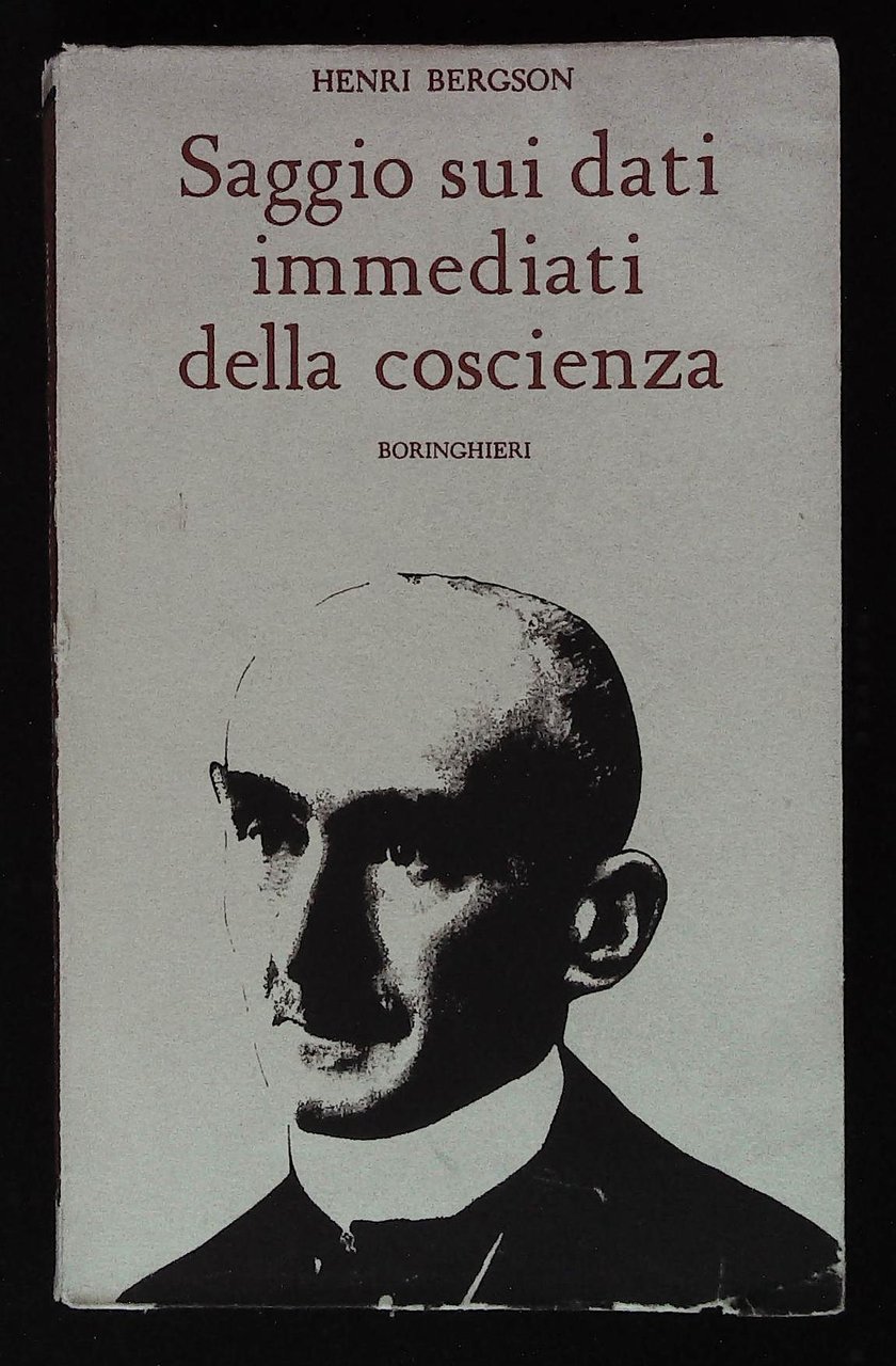 Saggio sui dati immediati della coscienza