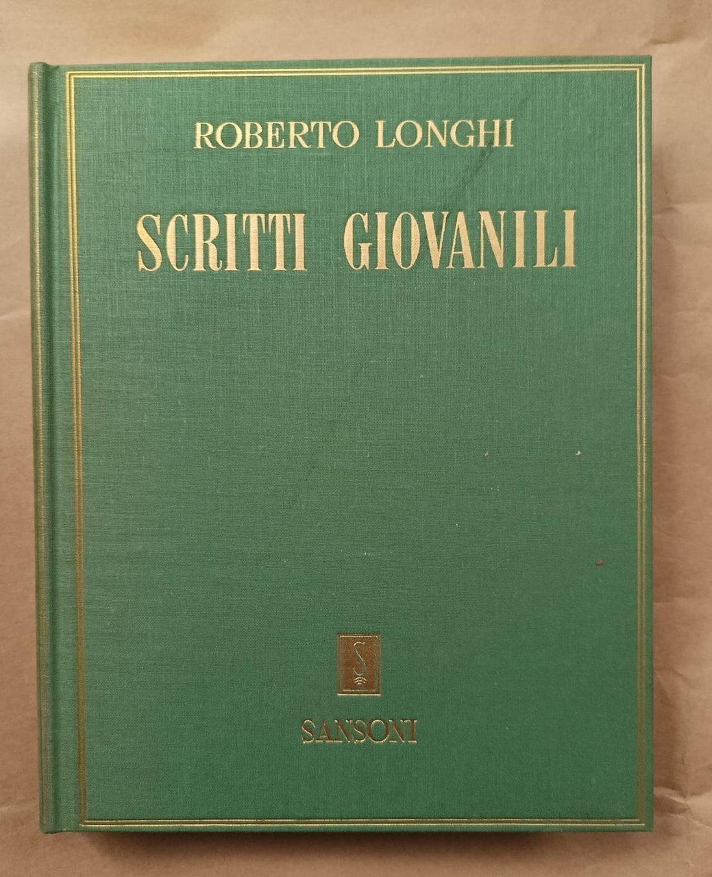Scritti giovanili 1912 - 1922