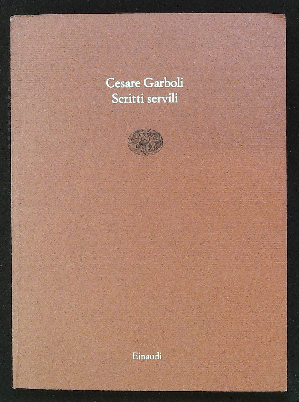 Scritti servili