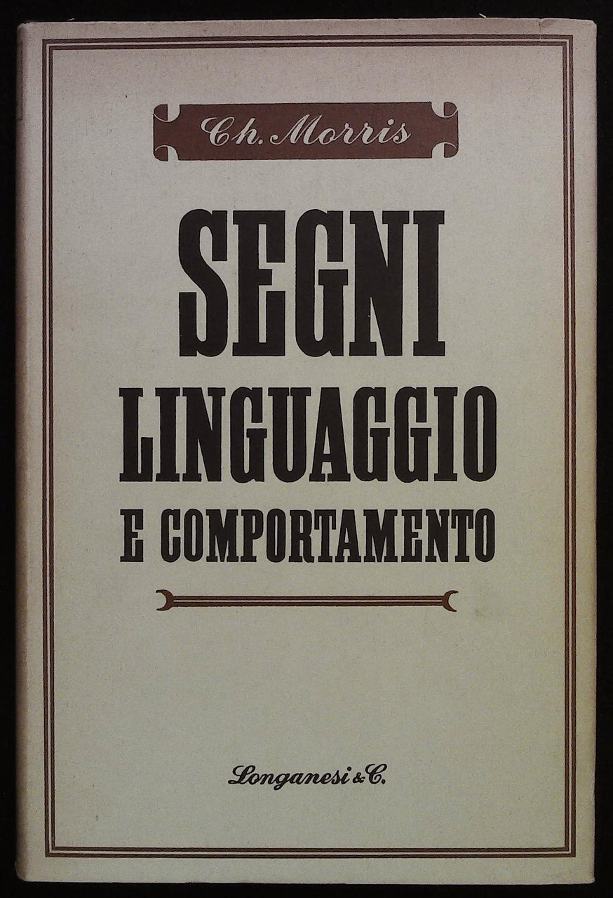 Segni, linguaggio e comportamento