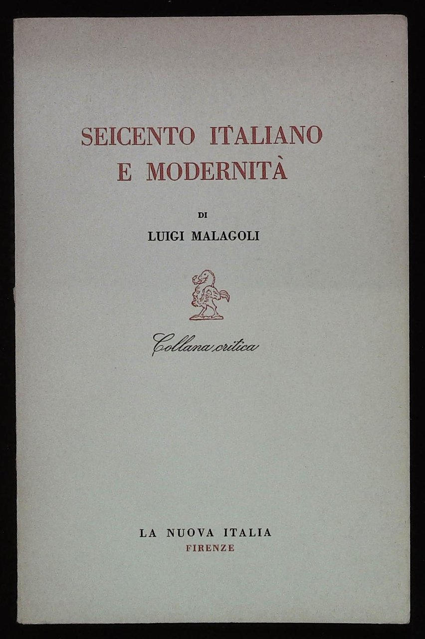 Seicento italiano e modernità