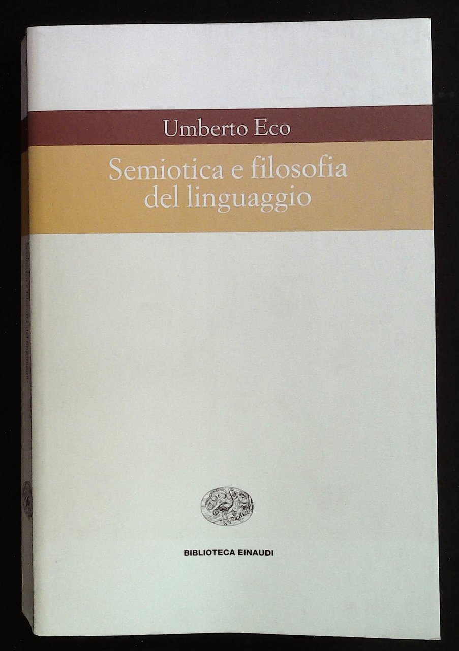 Semiotica e filosofia del linguaggio