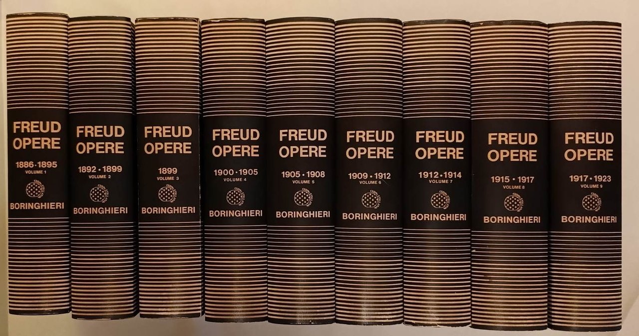 Sigmund Freud Opere. 9 volumi