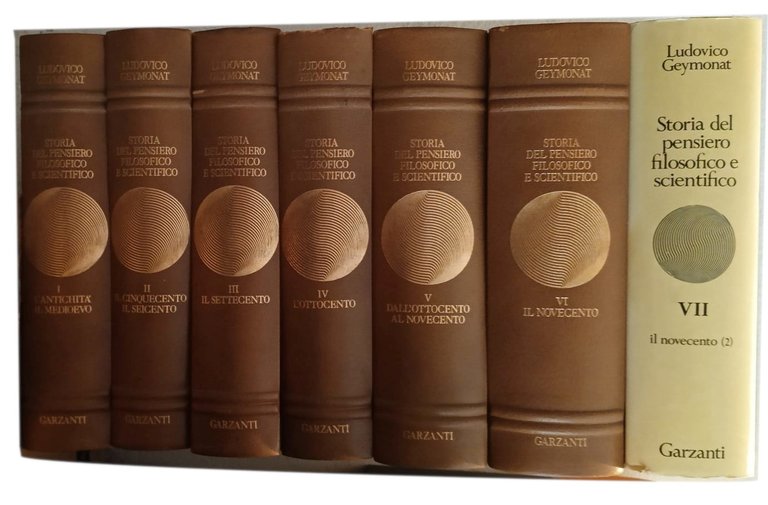 Storia del Pensiero Filosofico e Scientifico. 7 volumi