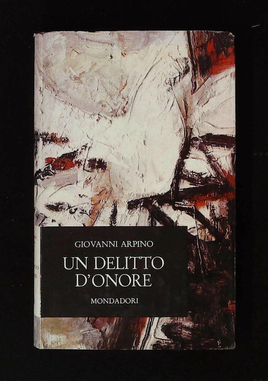 Un delitto d'onore. Con bella dedica autografa dell'autore a firma … | Immagine principale