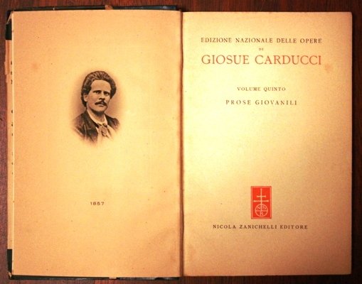 edizione nazionale delle opere di G C - vol V …